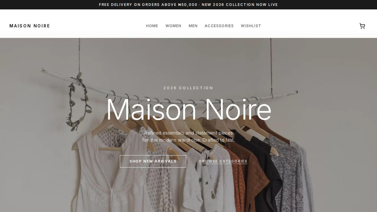 Luxury Fashion Store